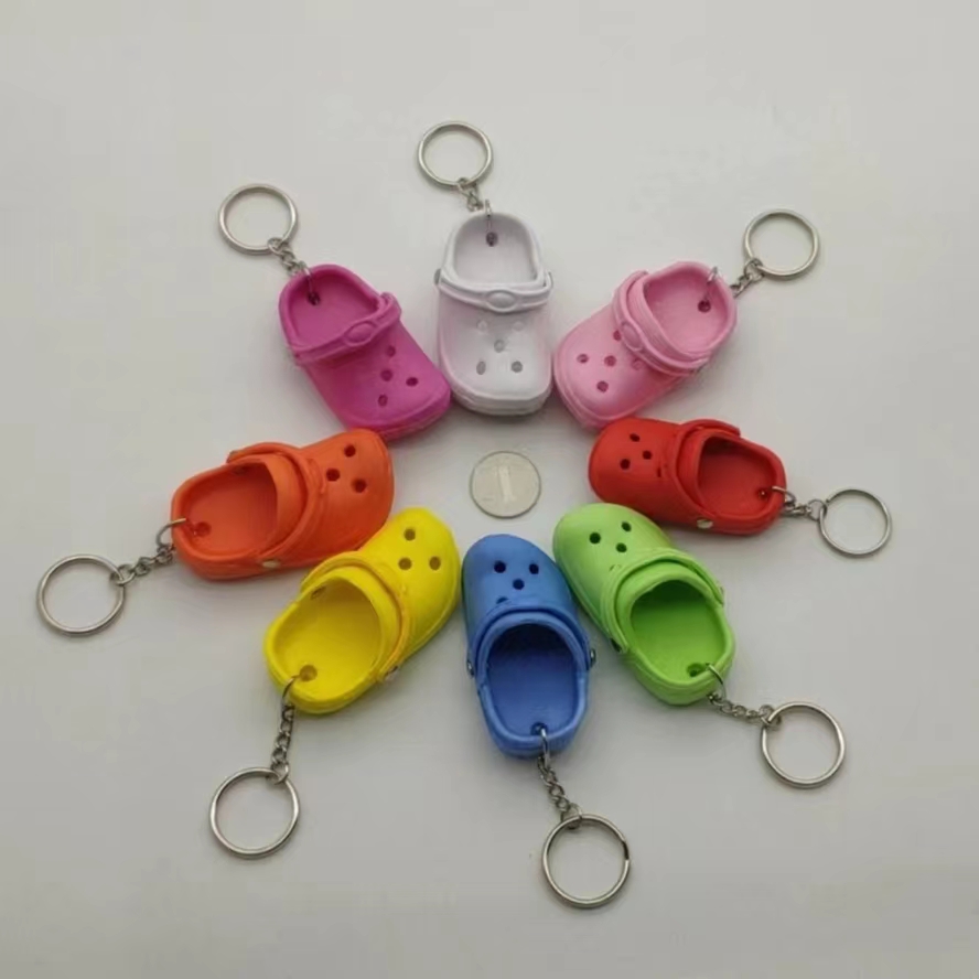 8 Pieces Cute 3D Mini EVA key chain Beach Hole Little Croc Shoe Keychains men Girl Gift Bag Accessories Decoration Keyring Floating KeyChain Charm01
8 Pieces Cute 3D Mini EVA key chain Beach Hole Little Croc Shoe Keychains men Girl Gift Bag Accessories Decoration Keyring Floating KeyChain Charm01