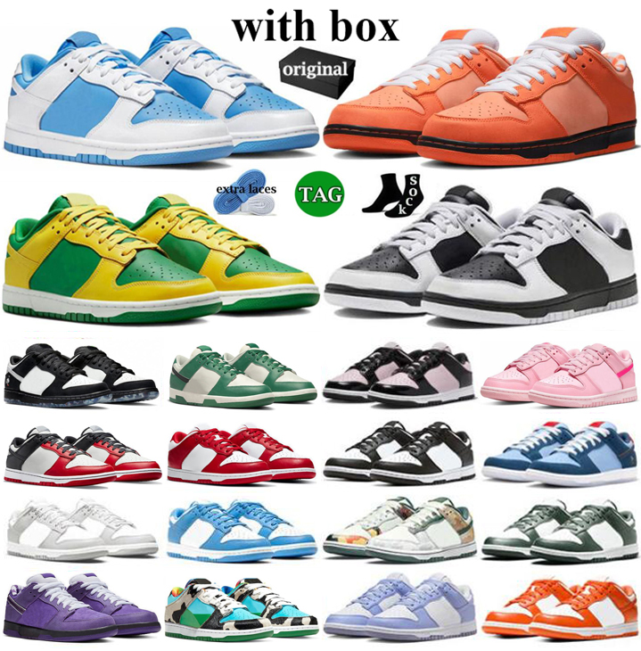 With Box Designer Running Shoes Men Women Low Designer Skate Flat Sneakers Orange Lobster Reverse UNC Brazil Panda Black White Grey Fog Green Glow Mens Trainers, 37
With Box Designer Running Shoes Men Women Low Designer Skate Flat Sneakers Orange Lobster Reverse UNC Brazil Panda Black White Grey Fog Green Glow Mens Trainers, 37