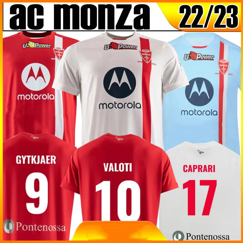 2022 2023 AC monza Soccer Jerseys CAPRARI #17 VALOTI #10 GYTKJAER #9 22 23 Home red Away white JERSEY GYTKJAER SENSI CIURRIA new sport football shirts Men size S-XXL Top
2022 2023 AC monza Soccer Jerseys CAPRARI #17 VALOTI #10 GYTKJAER #9 22 23 Home red Away white JERSEY GYTKJAER SENSI CIURRIA new sport football shirts Men size S-XXL Top