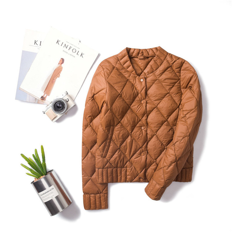 Women s Vests Women White Duck Down Jacket Autumn Winter Female Single breasted Ultra Light Coat Parkas Lingge Short Tops SE564 230208