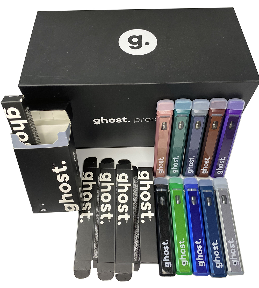 2023 New Version Ghost Disposable Vape Pens E cigarettes 280mAh rechargeable battery 1.0ml empty cartridges vaporizer carts with packaging
2023 New Version Ghost Disposable Vape Pens E cigarettes 280mAh rechargeable battery 1.0ml empty cartridges vaporizer carts with packaging