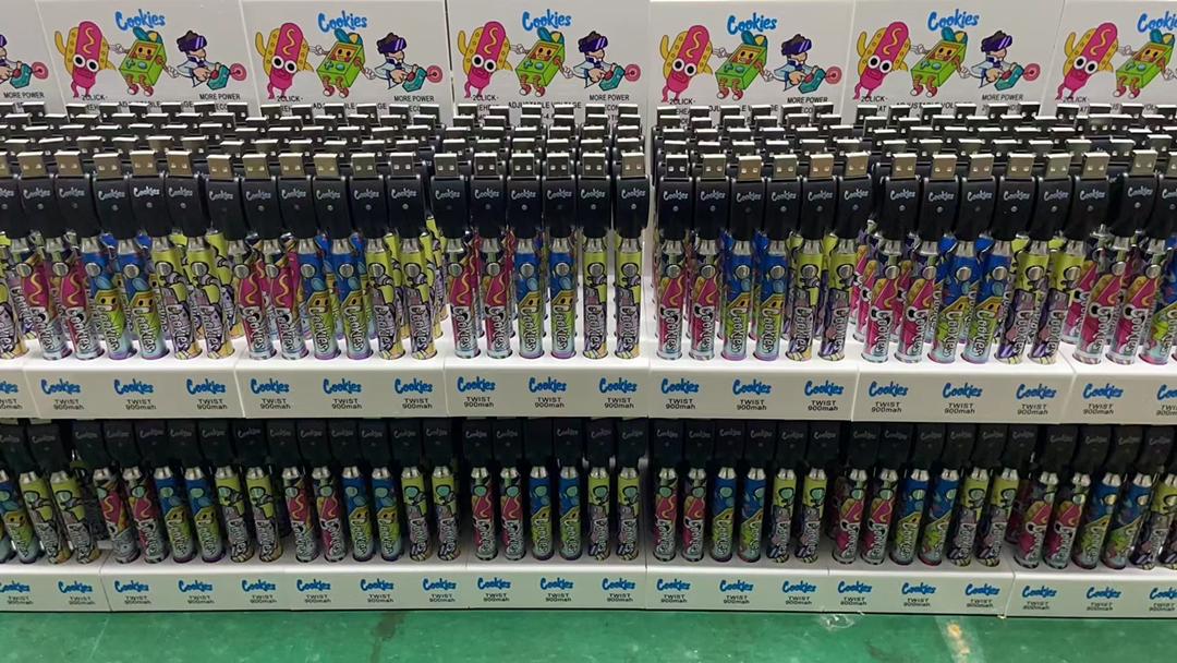 Arts and Crafts cookies backwoods twist preheat battery 900 mah bottom voltage adjustable rechargeable pen
Arts and Crafts cookies backwoods twist preheat battery 900 mah bottom voltage adjustable rechargeable pen
