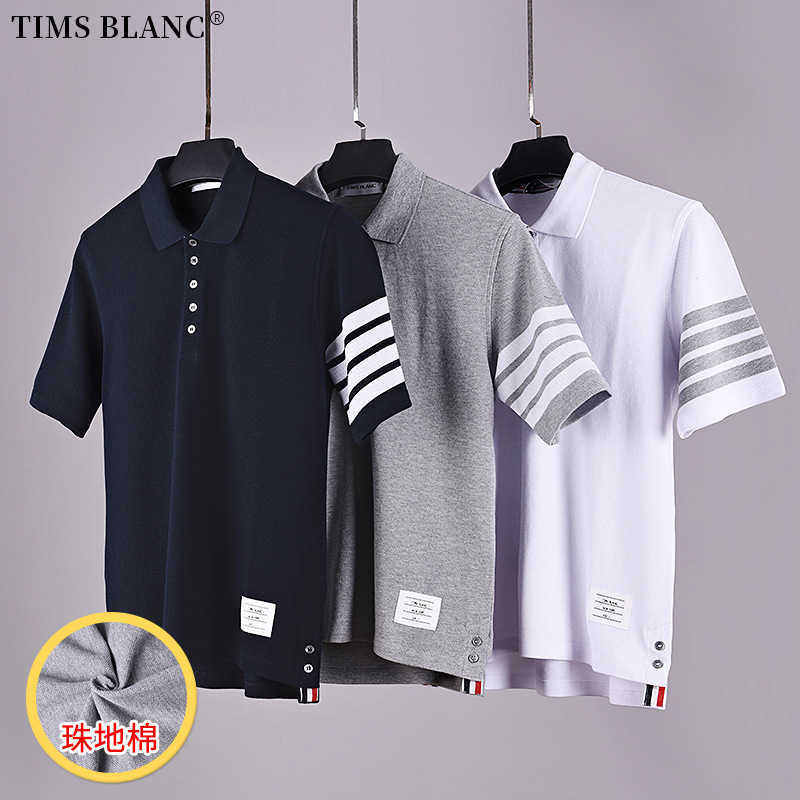T-shirts Tom Tee Brown Short Sleeve Round Neck 23SS Stripe Leisure Casual Fashion Designer Classic Polo Shirt Tb Men's and Women's Couple's 4TTY, White
T-shirts Tom Tee Brown Short Sleeve Round Neck 23SS Stripe Leisure Casual Fashion Designer Classic Polo Shirt Tb Men's and Women's Couple's 4TTY, White