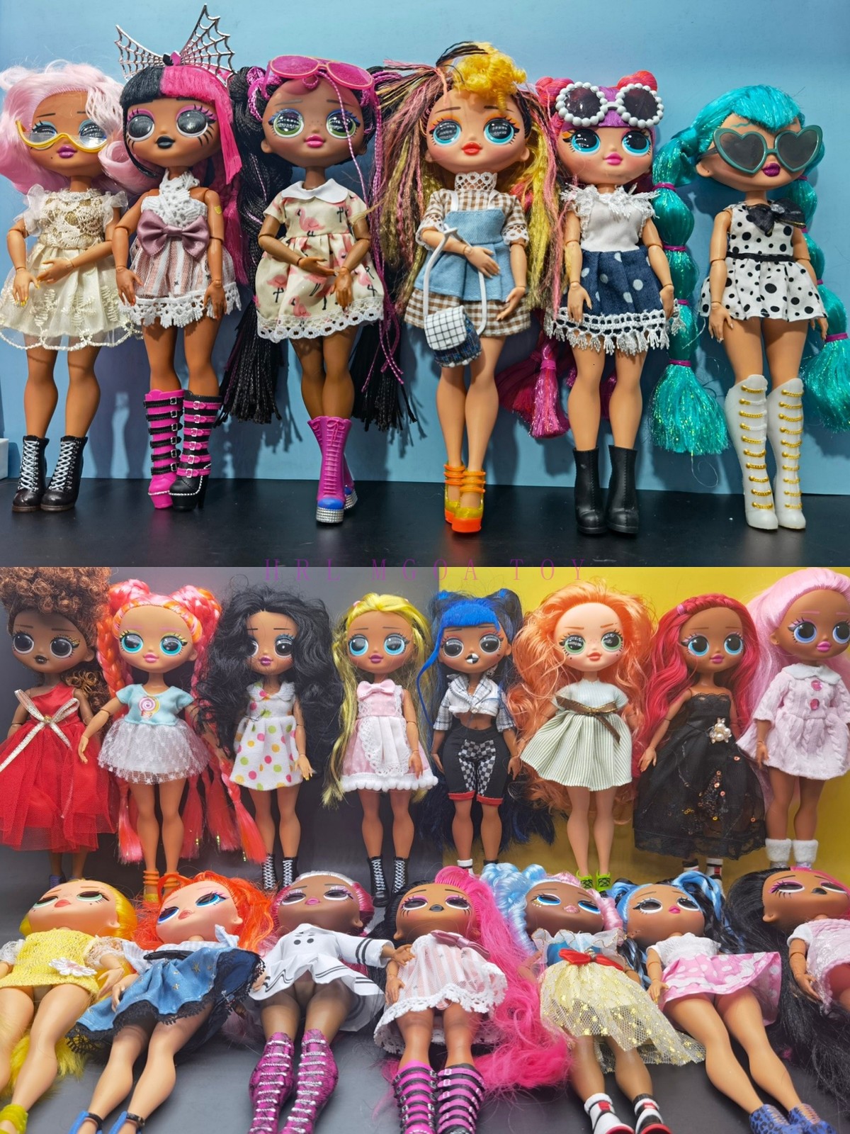 Dolls Dolls Original LOL OMG Fashion Big Sister Dress up Girl Doll Contains Clothes and Shoes gift Toys 230208 S2412261