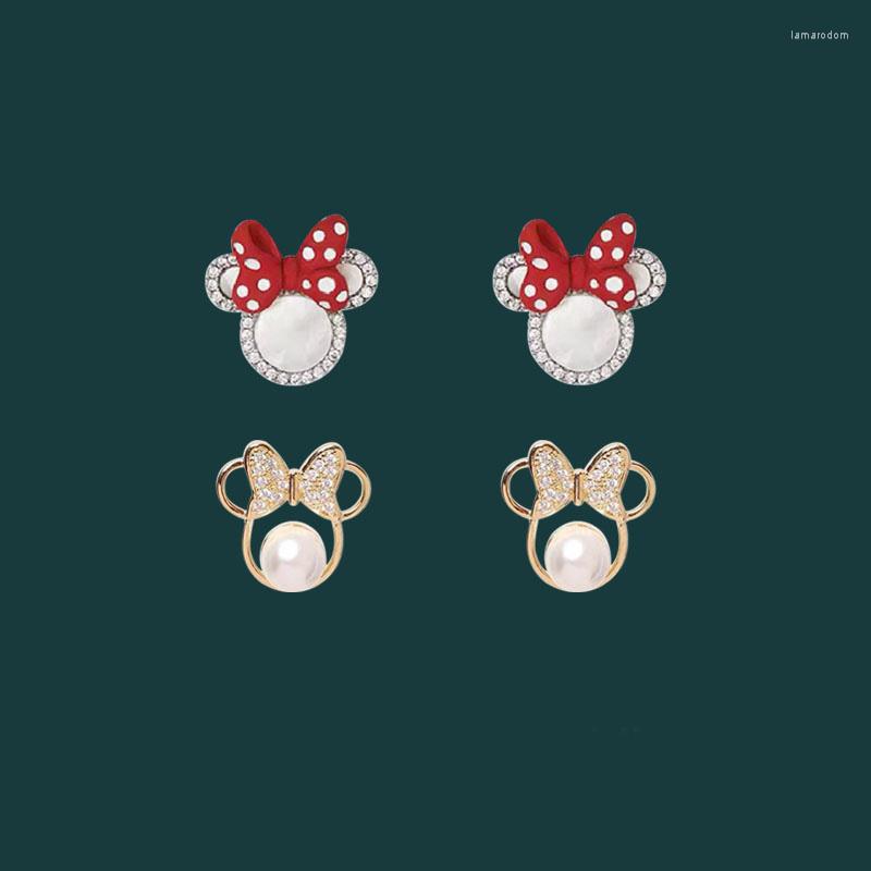 Stud Earrings Bow Cute Wholesale Pearl Mouse Crystals Cartoon Jewelry For Women 2023 Trend Anime Charm Wedding Accessories
Stud Earrings Bow Cute Wholesale Pearl Mouse Crystals Cartoon Jewelry For Women 2023 Trend Anime Charm Wedding Accessories