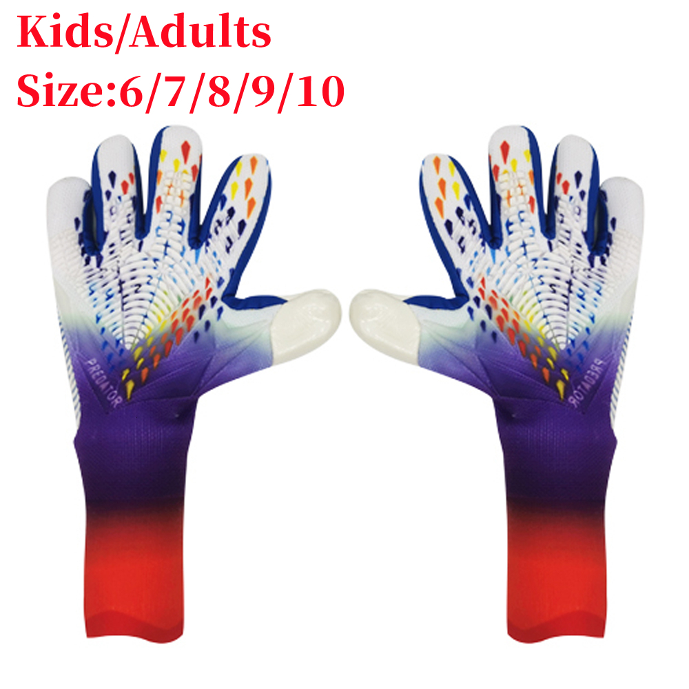 Sports Gloves Goalkeeper Gloves Kids Adults AntiSlip Goalie Gloves Latex Grip Professional Soccer Protection Football Men Women Match Gloves 230209, Rainbow
Sports Gloves Goalkeeper Gloves Kids Adults AntiSlip Goalie Gloves Latex Grip Professional Soccer Protection Football Men Women Match Gloves 230209, Rainbow