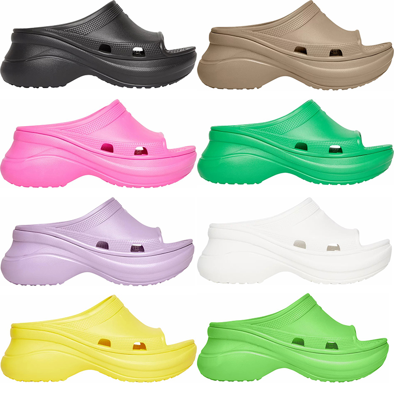 Pool Slide Sandals Wmns Fashion Luxury Summer Beach Shoes Neon Green Triple Black White Beige Pink Rubber Platform Sandale Slides Womens Designer Slippers 35-42
Pool Slide Sandals Wmns Fashion Luxury Summer Beach Shoes Neon Green Triple Black White Beige Pink Rubber Platform Sandale Slides Womens Designer Slippers 35-42