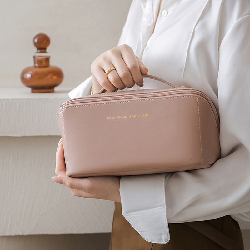 Cosmetic Bags Cases Ins Pillow Cosmetic Bag For Women Large Makeup Case Organizer Korean Cosmetic Pouch Travel Toiletry Bag Beauty Case Make Up bag 23