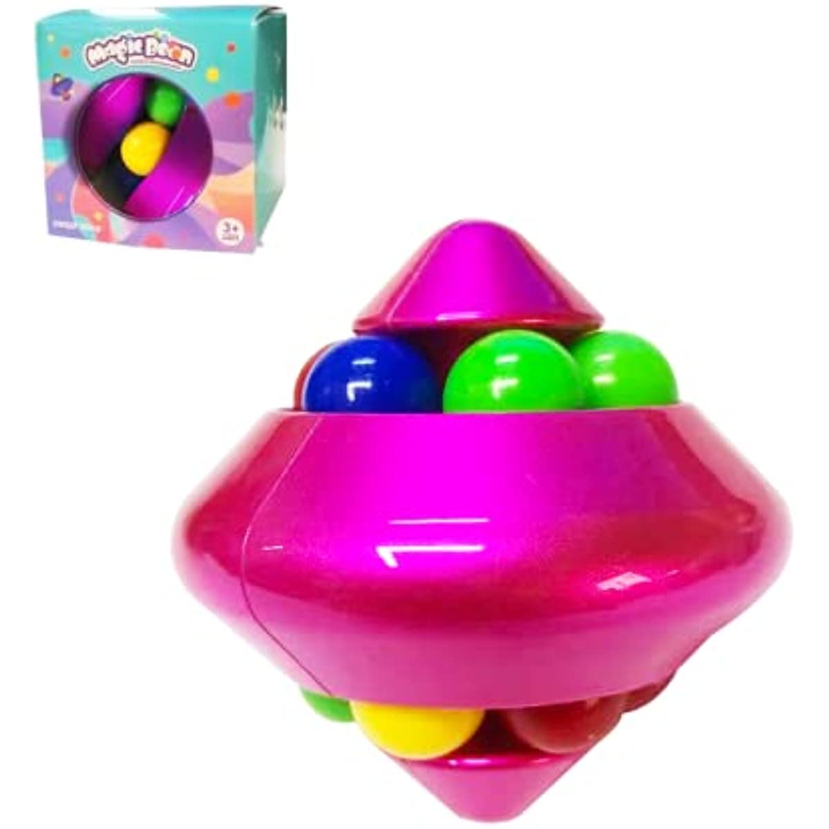Magic Beans Orbit Ball Toy Fidget Cubes Spinning Toys Stress Relief Creative De…