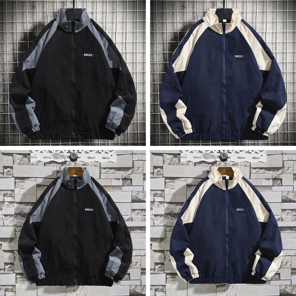 Men's Jackets Unisex Jacket Non-Fading Keep Warm Super Soft Unisex Baseball Bomber Jacket Autumn Female Clothing 230208