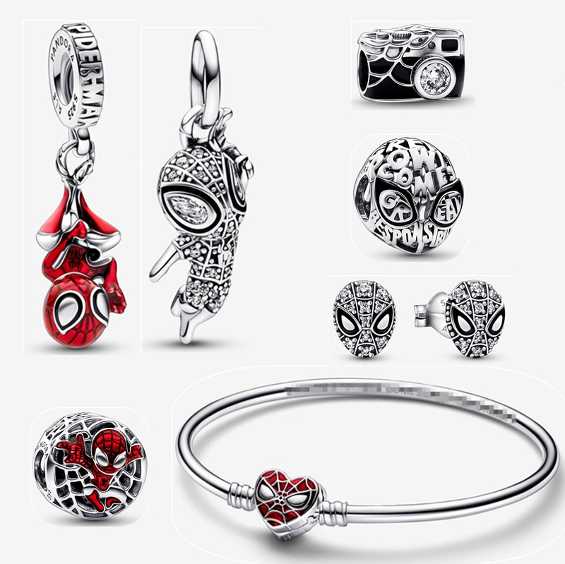 Silver spider pendant charms bracelets designer jewelry DIY fit Pandora style bangle lovers earrings bracelet beads
Silver spider pendant charms bracelets designer jewelry DIY fit Pandora style bangle lovers earrings bracelet beads