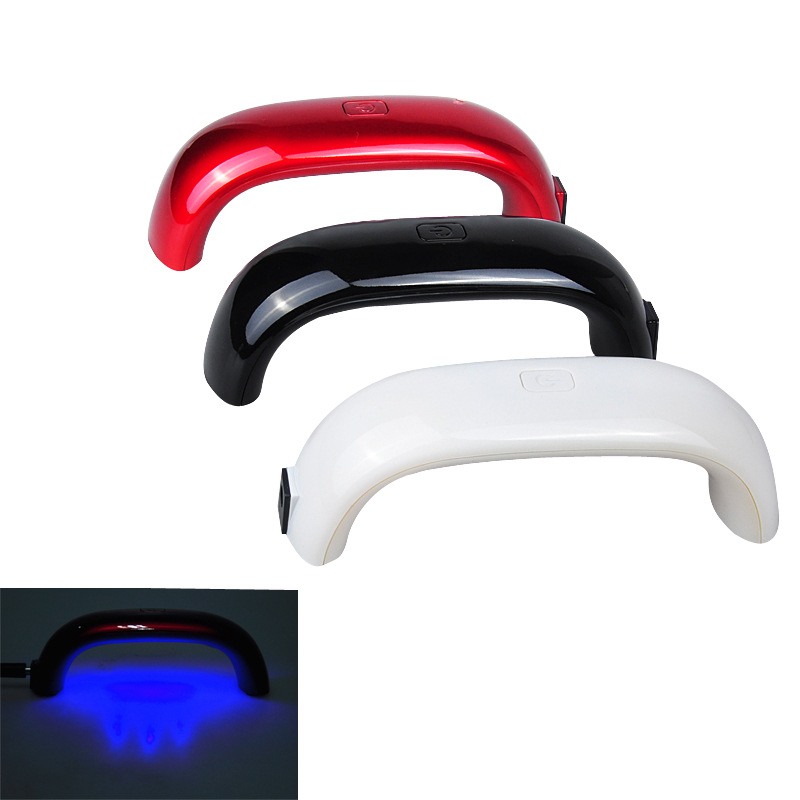 Mini USB 9W 3 LED UV Nail Dryer Curing Lamp Machine Gel Polish Powerful Light Nail Fast Dry Colors