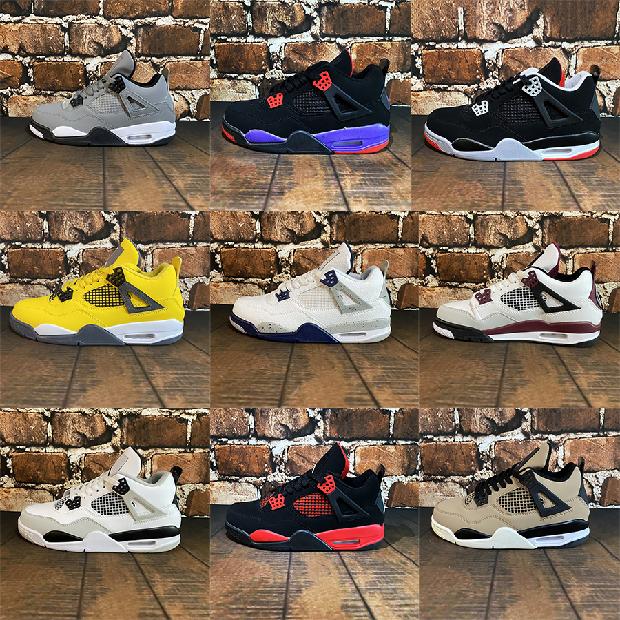 Sail Military Black Cat Oreo 4 4s Mens jordens Basketball Shoes University Blue Thunder Fire Red Blank Canvas Bred Canyon Purple Metallic Men Women Sneakers Trainer, 32
Sail Military Black Cat Oreo 4 4s Mens jordens Basketball Shoes University Blue Thunder Fire Red Blank Canvas Bred Canyon Purple Metallic Men Women Sneakers Trainer, 32