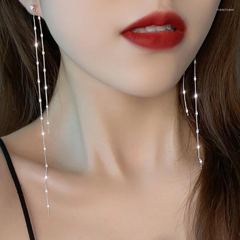 Stud Earrings Fashion Tassel Long Chain Drop Earring For Women Girls Wedding Party Elegant Korean Jewelry Gift Eh1807
Stud Earrings Fashion Tassel Long Chain Drop Earring For Women Girls Wedding Party Elegant Korean Jewelry Gift Eh1807