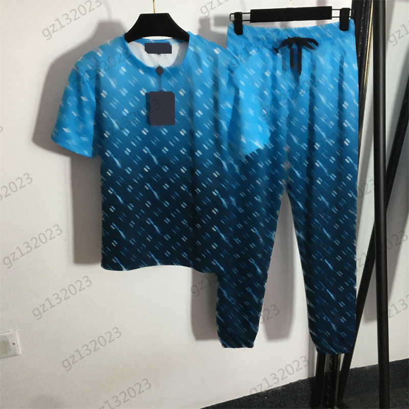 Gradient Two Piece Pants Brand Classic Logo Jacquard Short Sleeve Pullover T-shirt Elastic-waisted Casual Pants Women Two Pieces Sets, 12
Gradient Two Piece Pants Brand Classic Logo Jacquard Short Sleeve Pullover T-shirt Elastic-waisted Casual Pants Women Two Pieces Sets, 12