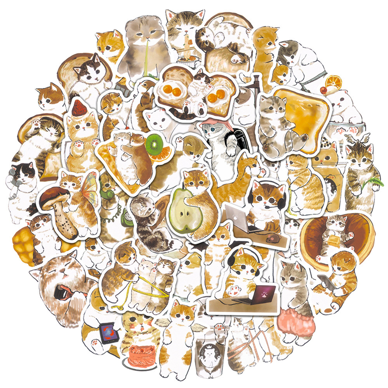 50Pcs Ink painting cat Stickers cute animal Graffiti Kids Toy Skateboard car Motorcycle Bicycle Sticker Decals Wholesale, Multi colors
50Pcs Ink painting cat Stickers cute animal Graffiti Kids Toy Skateboard car Motorcycle Bicycle Sticker Decals Wholesale, Multi colors