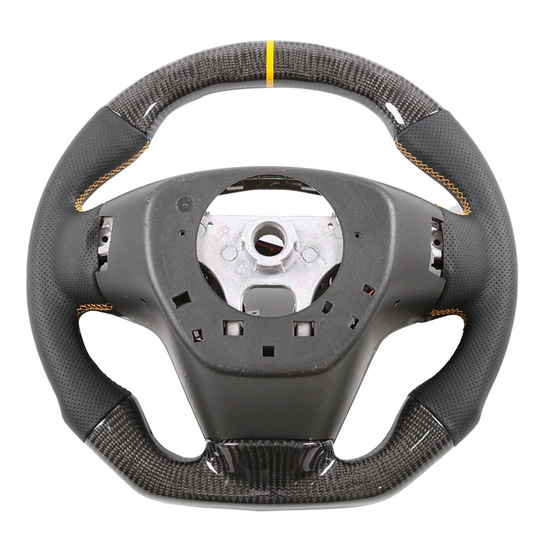 Racing Wheels Custom Car Interior Accessories Carbon Fiber Steering Wheel For Cadillac ATS
