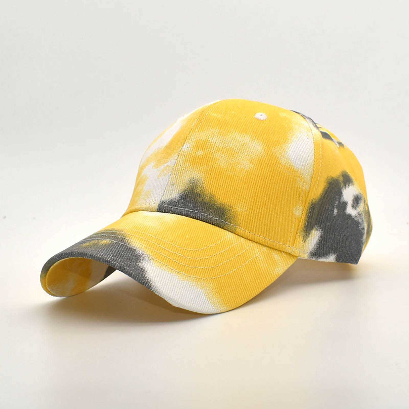 Ball Caps Cap Pack Tie Dye Baseball Cap Men's And Women's Fashion Trend Duck Cap Spring And Summer Outdoor Casual Fitted Dad Hats for Men G2