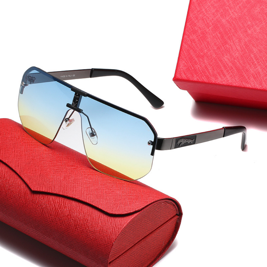 Sunglasses for men designer shades lunette fashion sunglasses carti sunglasses gold Vintage Classic Metal Mirrored Goggles carti glasses sunglasses for woman
