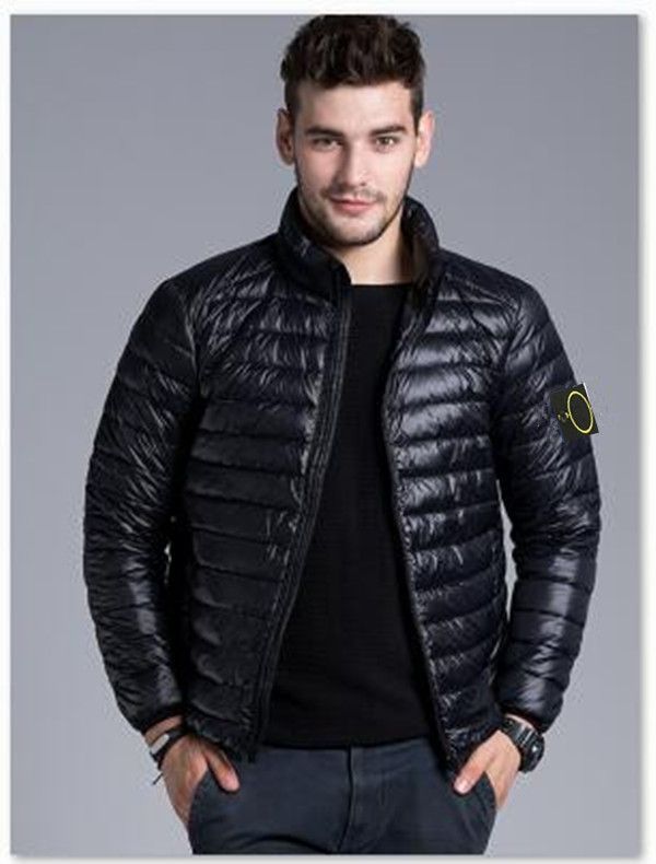 2023 plus size coat New Brand Male Coats Fashion Winter stone Jacket Island Warm Casual Thick Coat Badge Men Top Clothing