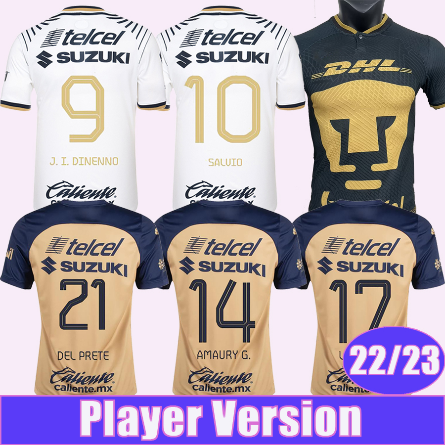 2223 MEXICO CLUb UNAM Cougar Player Version Soccer Jerseys J. RODRIGUEZ J. I. DINENNO SALVIO DEL PRETE A. ORTIZ Home Away 3rd Football Shirts Uniforms, Qy11021 22 23 away no patch
2223 MEXICO CLUb UNAM Cougar Player Version Soccer Jerseys J. RODRIGUEZ J. I. DINENNO SALVIO DEL PRETE A. ORTIZ Home Away 3rd Football Shirts Uniforms, Qy11021 22 23 away no patch