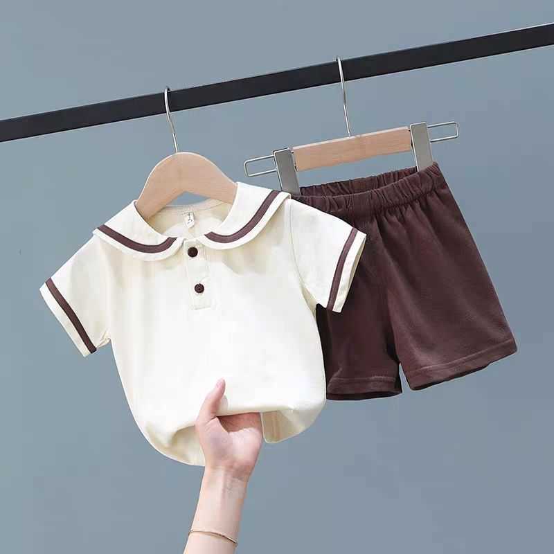 Clothing Sets 2023 Baby Boys Spanish Clothes Sets Babi Girl Summer Outfits Children's Suit Child Kids Tops Pants Shorts Set Teen Cute Costumes W2