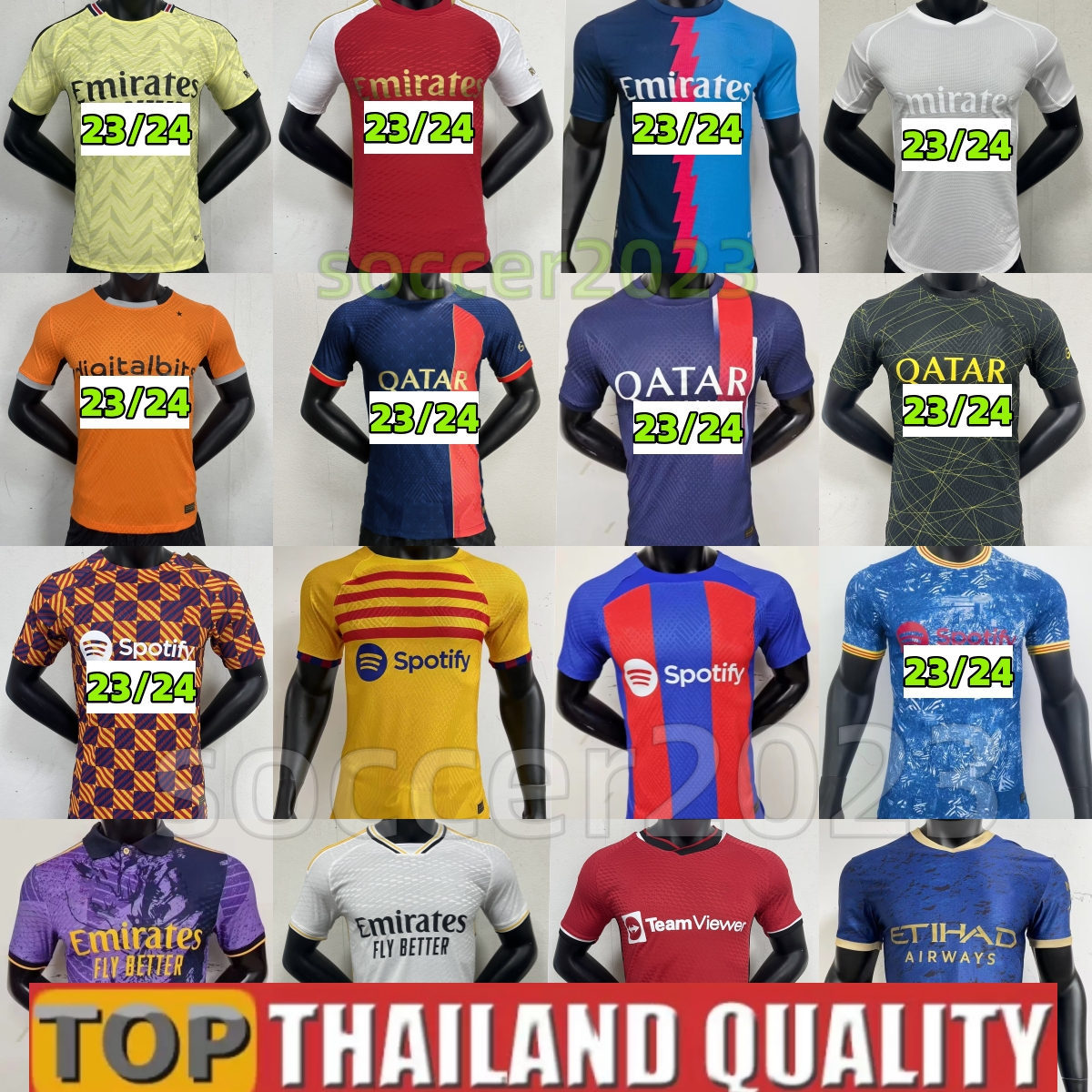 2023 2024 Latest style Soccer Jerseys Home Away Third 4TH Player version 23/24 pSGS barca Juve ARSen MBAPPE BENZEMA HAALAND SAKA RASHFORD SANCHO football shirt Men kit, 23 24 new
2023 2024 Latest style Soccer Jerseys Home Away Third 4TH Player version 23/24 pSGS barca Juve ARSen MBAPPE BENZEMA HAALAND SAKA RASHFORD SANCHO football shirt Men kit, 23 24 new