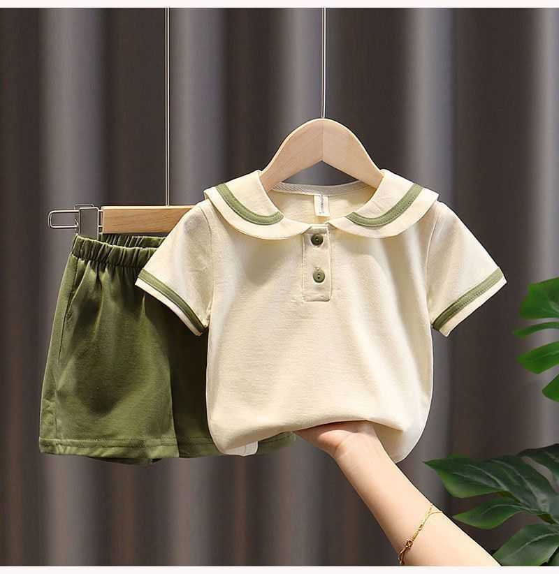 Clothing Sets 2023 Baby Boys Spanish Clothes Sets Babi Girl Summer Outfits Children's Suit Child Kids Tops Pants Shorts Set Teen Cute Costumes W2