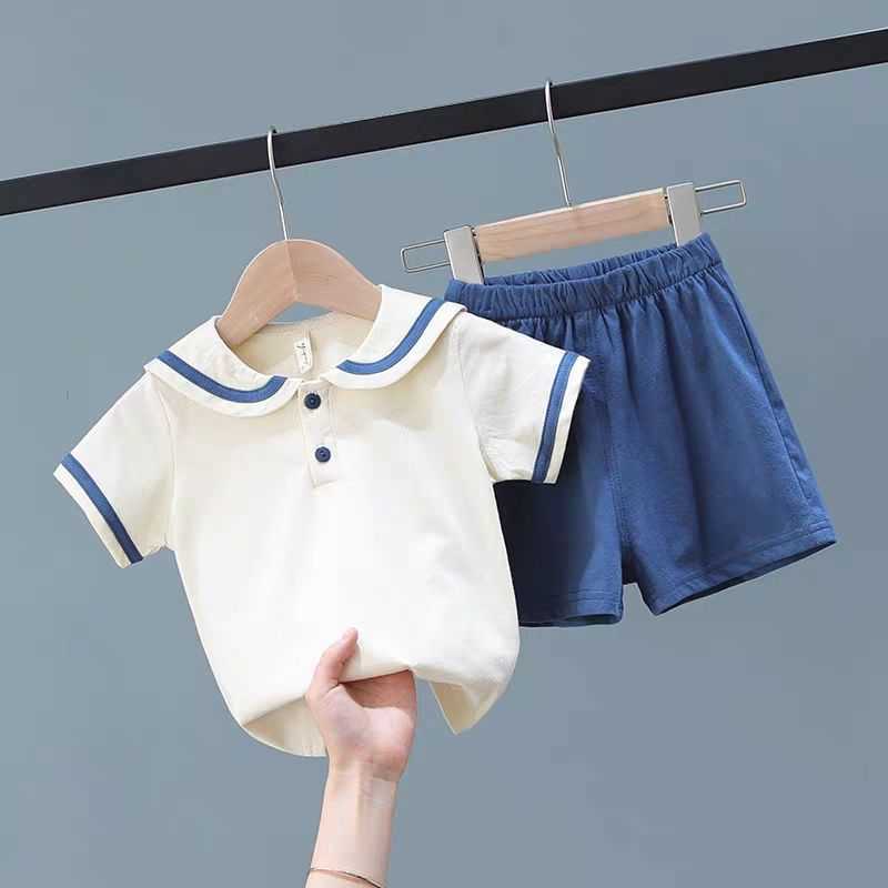 Clothing Sets 2023 Baby Boys Spanish Clothes Sets Babi Girl Summer Outfits Children's Suit Child Kids Tops Pants Shorts Set Teen Cute Costumes W2