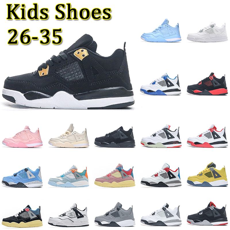Classic 4 Kids Basketball Shoes Jumpman 4s Sapatos Infantis Preschool Shoe Baby Boys Girls Trainers Toddler Kid Sports Child Designers Sneakers Children Retro 26-35, 1 (15)
Classic 4 Kids Basketball Shoes Jumpman 4s Sapatos Infantis Preschool Shoe Baby Boys Girls Trainers Toddler Kid Sports Child Designers Sneakers Children Retro 26-35, 1 (15)