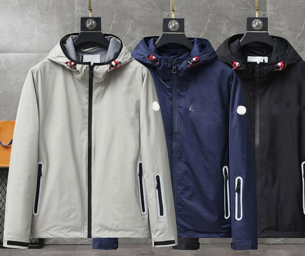 Brand designer Mens new Monclair Jackets Three colors Letter Print Spring rleisure trendy Sports Coat Clothing Casual fashion Tech waterproof jacket Man
Brand designer Mens new Monclair Jackets Three colors Letter Print Spring rleisure trendy Sports Coat Clothing Casual fashion Tech waterproof jacket Man
