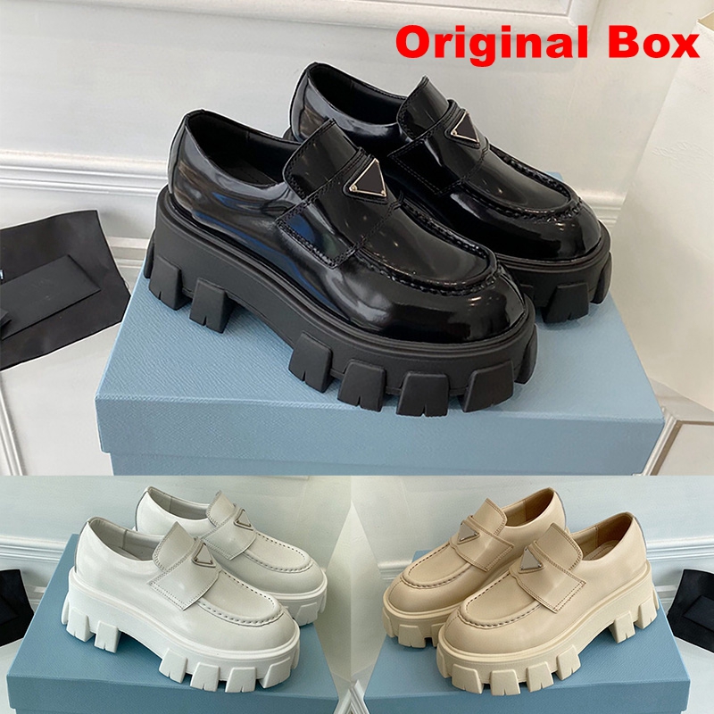 Top-quality Black Brushed Leather Monolith Loafers Shoes Women Chunky Rubber Lug Sole Moccasins Lady Classic Penny Loafer Oxfords
Top-quality Black Brushed Leather Monolith Loafers Shoes Women Chunky Rubber Lug Sole Moccasins Lady Classic Penny Loafer Oxfords