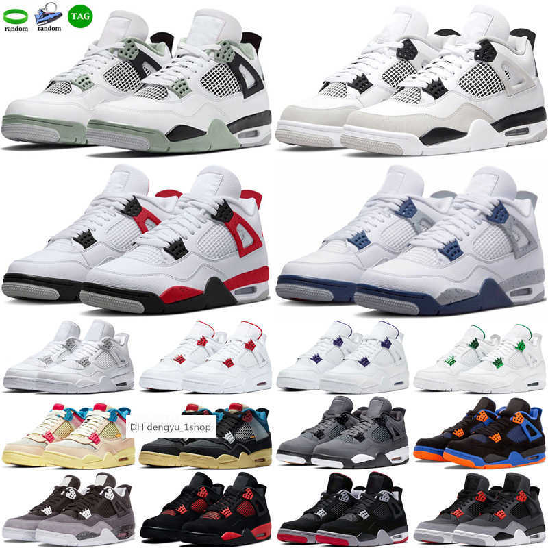 4 4s basketball shoes for men women Military Black Cat Seafoam Sail Red Thunder White Oreo Cactus Jack Blue University Infrared Co OG air shoe, Sku_#18
4 4s basketball shoes for men women Military Black Cat Seafoam Sail Red Thunder White Oreo Cactus Jack Blue University Infrared Co OG air shoe, Sku_#18