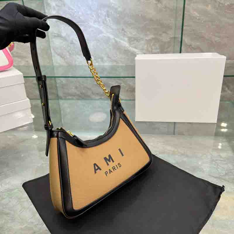 Women Fashion Hobos Bag Designer Shoulder Bags Soild New Luxurys ARM Handbags Womens Designers Hobo Canvas Letters Purses D2302092F, Brown
Women Fashion Hobos Bag Designer Shoulder Bags Soild New Luxurys ARM Handbags Womens Designers Hobo Canvas Letters Purses D2302092F, Brown