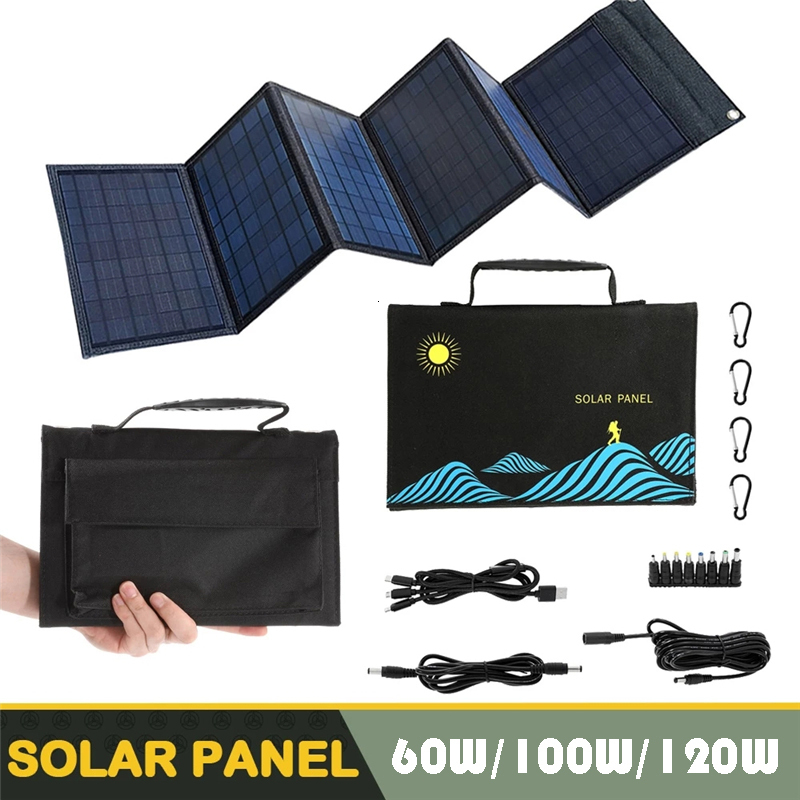 100W Panel Folding Bag USB DC Output Charger Portable Foldable Charging Device Outdoor Power Supply 230210
100W Panel Folding Bag USB DC Output Charger Portable Foldable Charging Device Outdoor Power Supply 230210