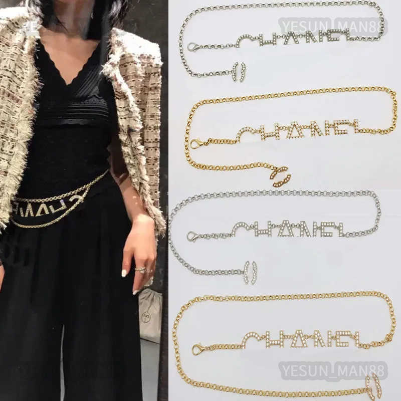 Designer Luxury Channel Classic Waist Chain Accessories C Family Coat Chain With Dress Jeans Decoration Sweater Belt Fashion, Black
Designer Luxury Channel Classic Waist Chain Accessories C Family Coat Chain With Dress Jeans Decoration Sweater Belt Fashion, Black