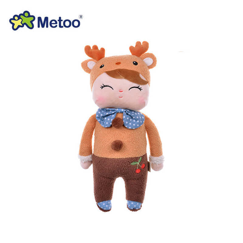 Bath Toys Metoo Doll Plush Toys For Girls Baby Kawaii Mother and Kid Style 2 Piece Angela For Children Christmas Birthday GiftJ230210