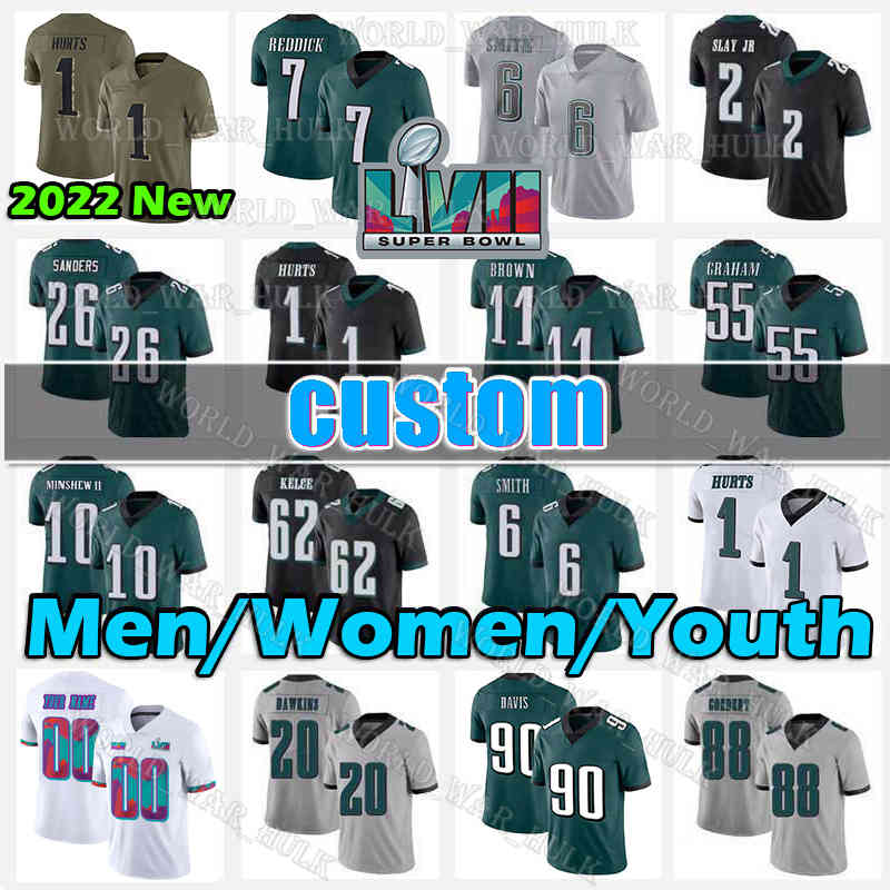 Super Bowl LVII Jersey Jalen Hurts Football Jerseys DeVonta Smith AJ Brown Jason Kelce 2 Darius Slay Jr Gardner Minshew II 51 Cam Jurgens 96 Derek Barnett Ndamukong Suh, Men 2022 new jersey(laoy)
Super Bowl LVII Jersey Jalen Hurts Football Jerseys DeVonta Smith AJ Brown Jason Kelce 2 Darius Slay Jr Gardner Minshew II 51 Cam Jurgens 96 Derek Barnett Ndamukong Suh, Men 2022 new jersey(laoy)