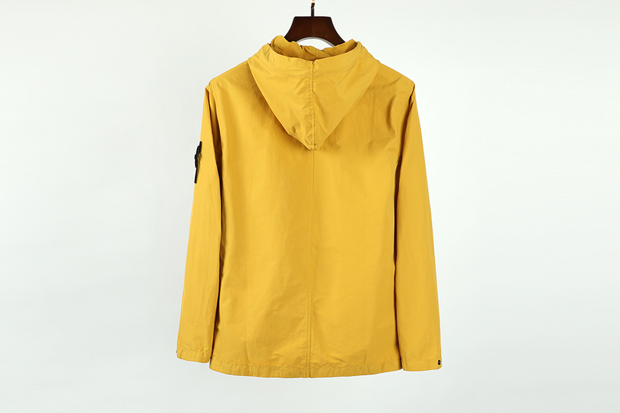 AAA quality brand men's topstoney jackets 4-color multi-pocket drawcord hood coat Loose casual jacket Size M-2XL