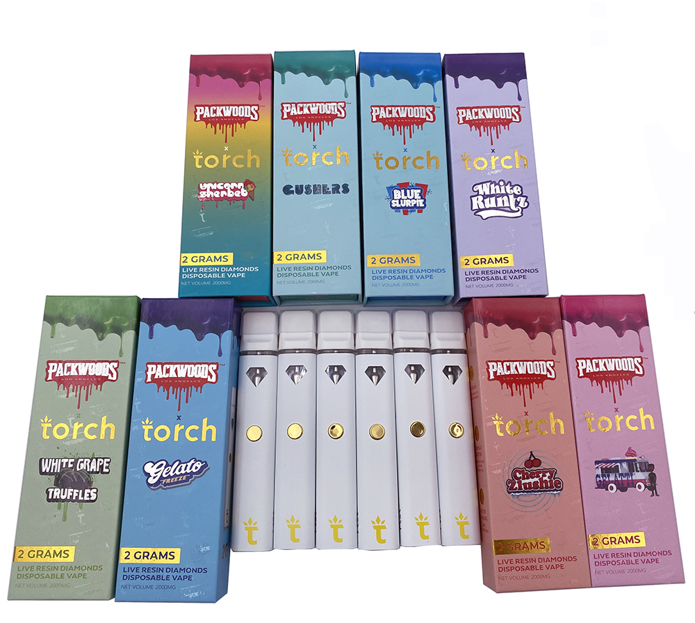 Latest in 2023 Torch Diamond Disposable Electronic Cigarette 280mAh Rechargeable Battery 2ml Empty Vape pen Ceramic Coil Cartridge for Thick Oil
Latest in 2023 Torch Diamond Disposable Electronic Cigarette 280mAh Rechargeable Battery 2ml Empty Vape pen Ceramic Coil Cartridge for Thick Oil