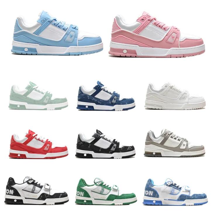 2023 NEW Designer Sneaker Virgil Trainer Casual Shoes Calfskin Leather Abloh White Green Red Blue Letter Overlays Platform Low Sneakers Size 36-45
2023 NEW Designer Sneaker Virgil Trainer Casual Shoes Calfskin Leather Abloh White Green Red Blue Letter Overlays Platform Low Sneakers Size 36-45
