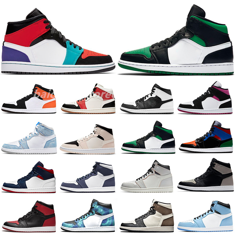 2023 Jumpman 1 Basketball Shoes Men 1s Lost Found True University Blue Hyper Royal Panda Dark Mocha Bred Shadow Unc Smoke Grey Women Sports Sneakers Trainers B8, Color 21
2023 Jumpman 1 Basketball Shoes Men 1s Lost Found True University Blue Hyper Royal Panda Dark Mocha Bred Shadow Unc Smoke Grey Women Sports Sneakers Trainers B8, Color 21