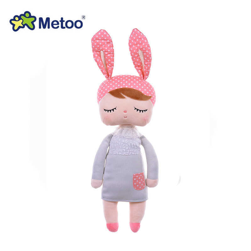Bath Toys Metoo Doll Plush Toys For Girls Baby Kawaii Mother and Kid Style 2 Piece Angela For Children Christmas Birthday GiftJ230210