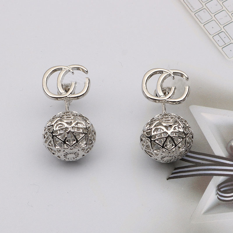 Various luxury stud earrings 925 silver designer earring Classic letters jewelry women 18k plated diamond valentine Wedding Gifts 2023 New