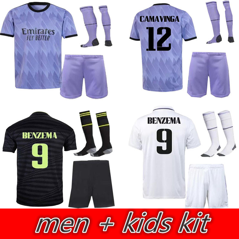 22 23 men Soccer Jerseys kit 3rd BENZEMA Real Madrids 2021 finals champions 14 kit RODRGO camiseta 2022 2023 VINI JR CAMAVINGA TCHOUAMENI football shirt kids kit
22 23 men Soccer Jerseys kit 3rd BENZEMA Real Madrids 2021 finals champions 14 kit RODRGO camiseta 2022 2023 VINI JR CAMAVINGA TCHOUAMENI football shirt kids kit