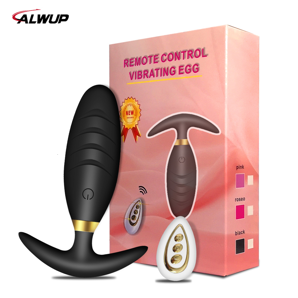 

Vibrators Butt Anal Plug Vibrators Prostate Massager with Wireless Remote Control Wearable Bullet Vibrator Dildo Anal Toys for Women Men 230209
