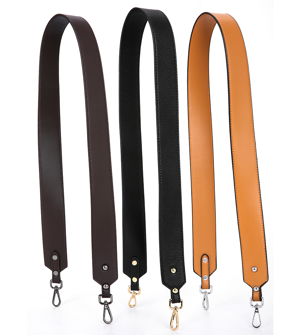 Bag Parts Accessories PU Leather Bag Strap Women Handbag Belt Shoulder Messenger Crossbody Bag Wide Strap Replacement Strap Bag Adjustable Belt Bag 23