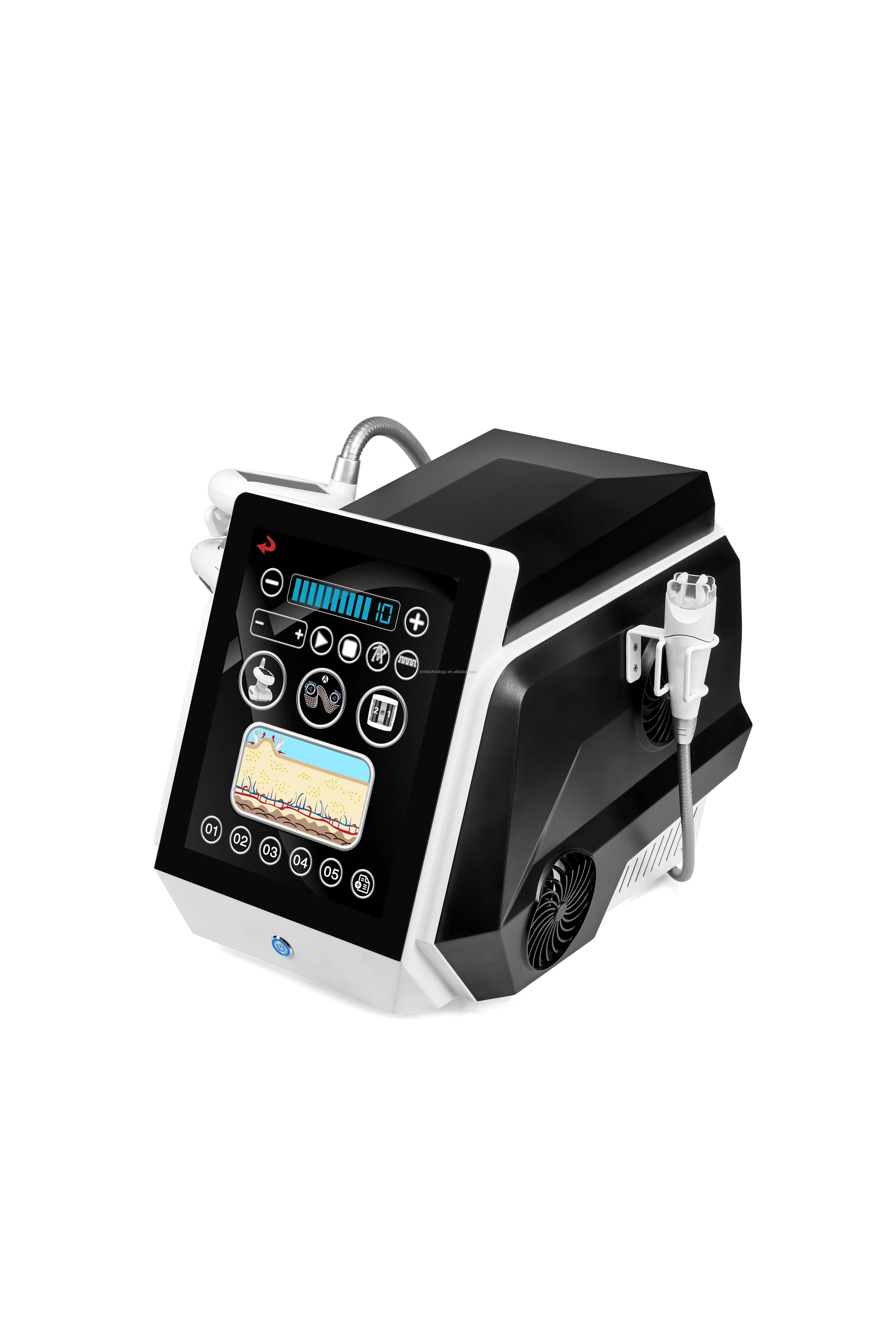 Professional RF Vacuum Roller massage Slimming machine non-invasive deep-tissue fat-dissolving Skin Tightening Eliminate edema