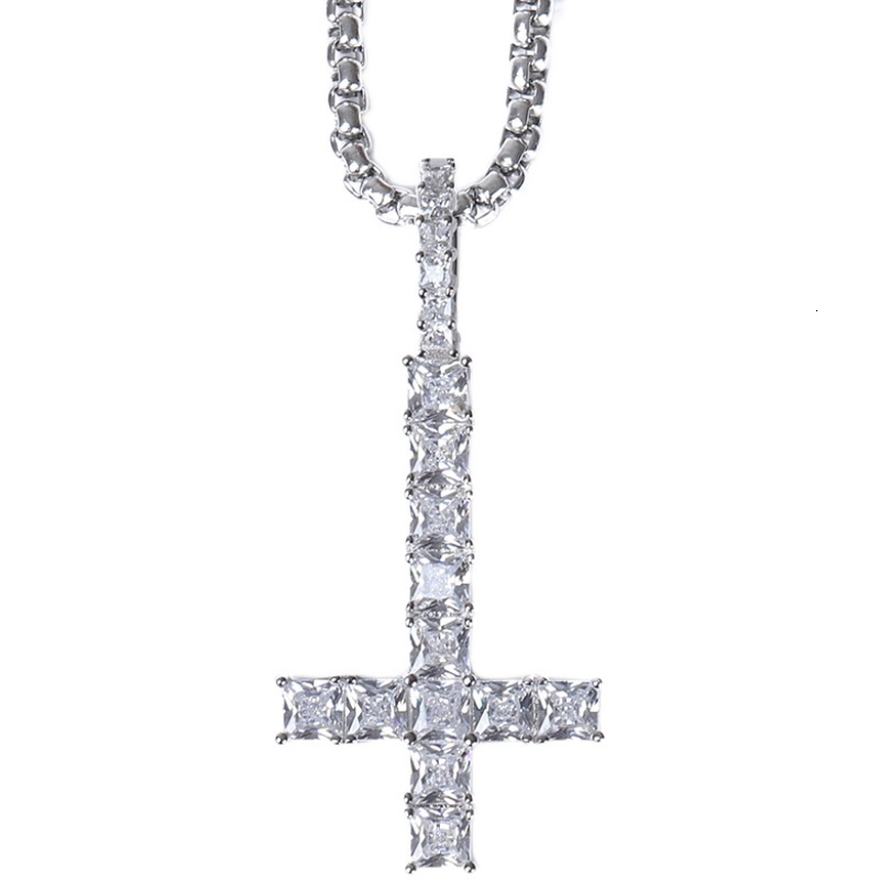 Gemstone Lil Uzi Vert Reverse Cross Pendant High Quality Square Stones Cross Hiphop Fit Jewelry 230210
Gemstone Lil Uzi Vert Reverse Cross Pendant High Quality Square Stones Cross Hiphop Fit Jewelry 230210