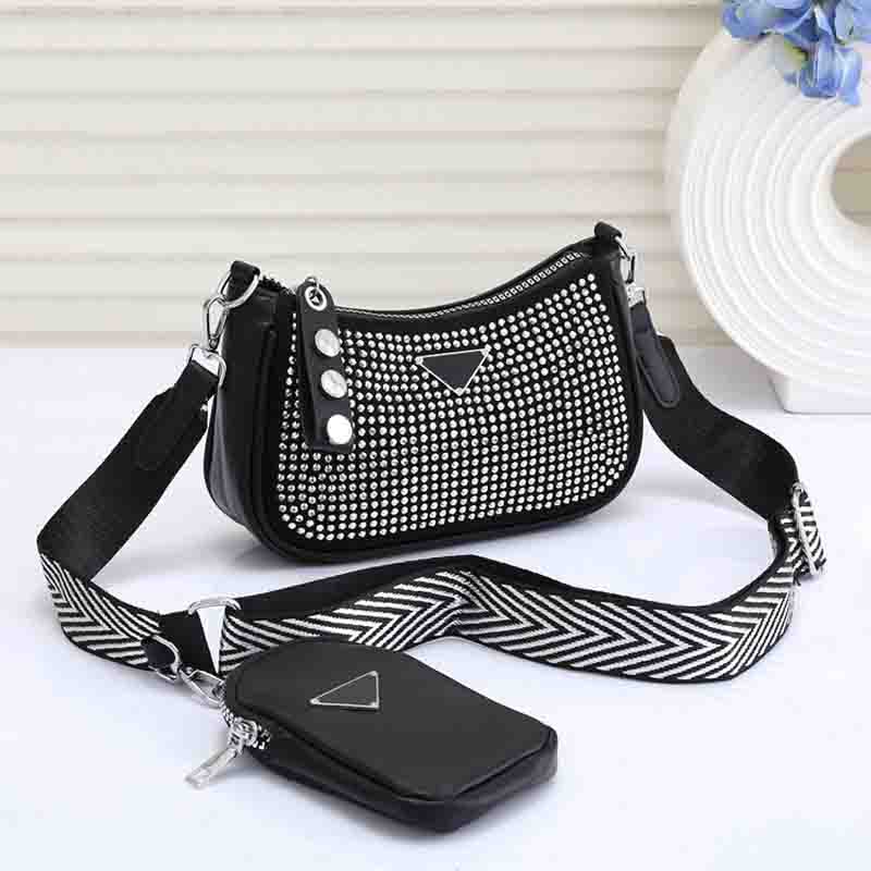 Cross Body Shoulder Bags Women Designer Purses Rhinestone Sparkling Handbags New Womens Half Moon Purse Designers Hobo Leather 23 D2302094F, Black
Cross Body Shoulder Bags Women Designer Purses Rhinestone Sparkling Handbags New Womens Half Moon Purse Designers Hobo Leather 23 D2302094F, Black